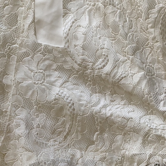 Off white lace romper - Picture 3 of 5